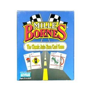Mille Bornes Vintage 1999 Auto Race Card Game – Parker Brothers / Winning Moves
